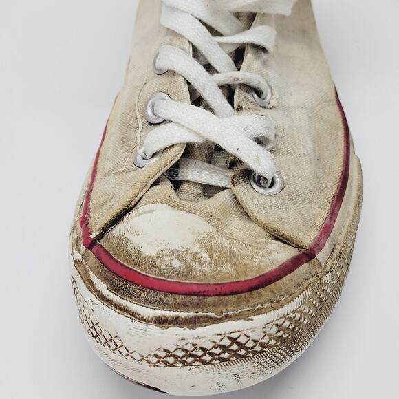 THRASHED Converse Chuck Taylor All Star Vintage 60’s 70s Blue Label USA 10 READ - Picture 4 of 16